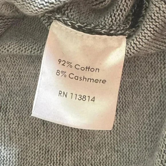 Billy reid grey size S made in italy cotton and cashemere. - Picture 9 of 12